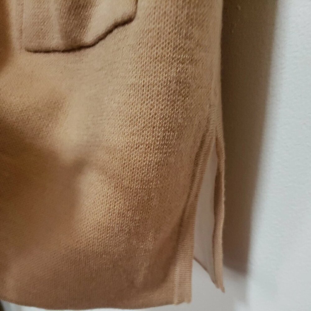 Chico's Half Sleeve Long Knit Open Cardigan Women's Sz 0 - Picture 4 of 6